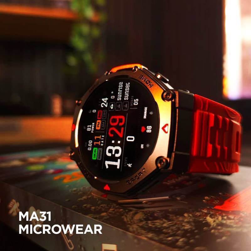 MA31 Microwear | 3ATM a prova d'água | 1Gb de Armazenamento